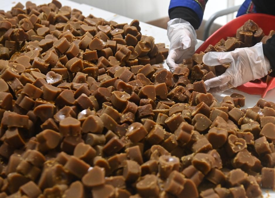 赶制红糖供市场