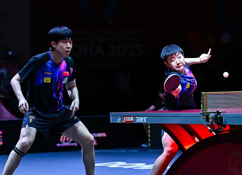 王楚钦/孙颖莎3比1跨国组合，下一轮迎战队友