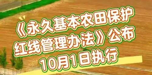 永久基本农田保护红线管理办法