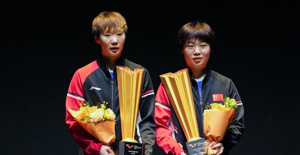 王曼昱/蒯曼逆转问鼎WTT中国大满贯