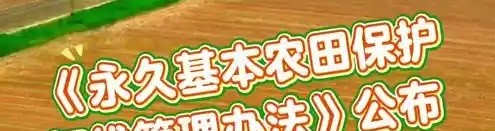 《永久基本农田保护红线管理办法》实施首周 多地启动专项排查
