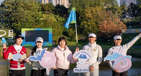 FILA GOLF女子菁英赛在京开杆 中外108位选手角逐