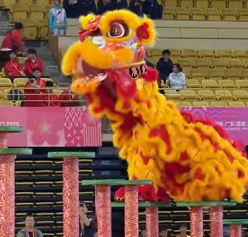 粤港澳联队全运会南狮项目夺冠 展现湾区同心风采