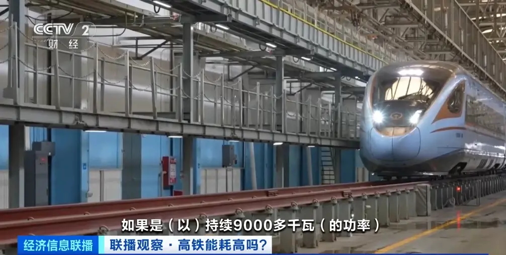 中国高铁1公里耗1万度电？官方回应(图2)