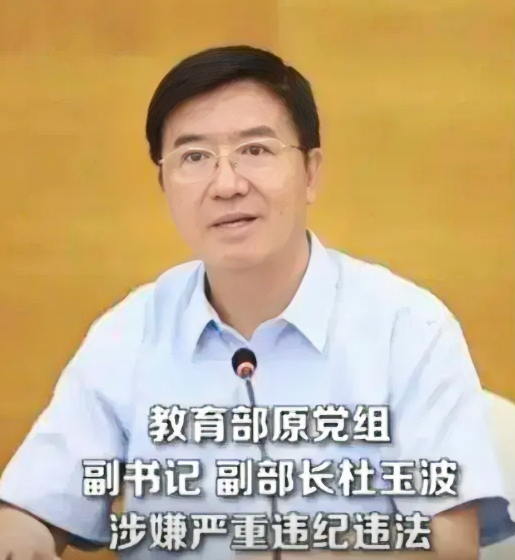 教育部原副部长杜玉波违纪曝光，教育公平不容任何腐败侵蚀(图1)