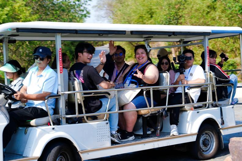 巢湖姥山岛风景如画 外国网红争相打卡“皖美”仙境(图2)