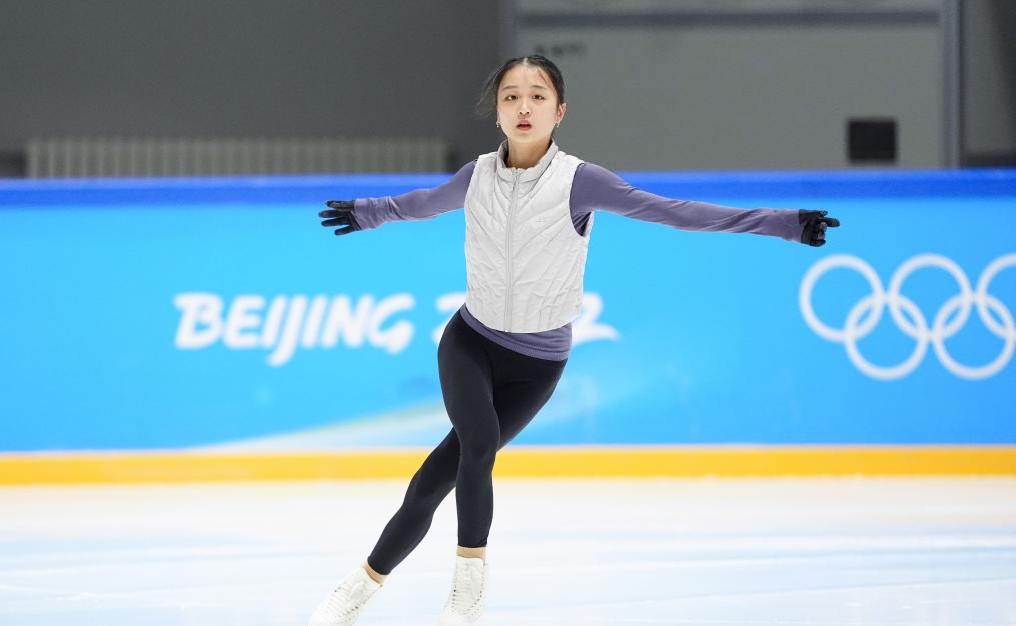 花样滑冰国家集训队举行媒体开放日活动(图1)