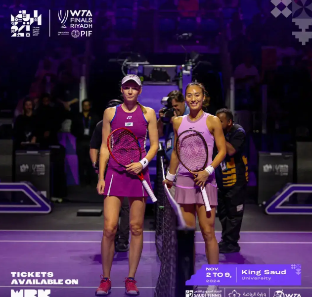 郑钦文年终总决赛力克对手，喊话观众“别喊了”后致歉！(图1)