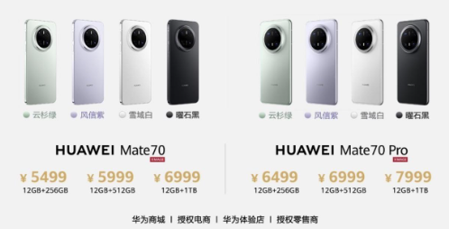 华为Mate 70系列预约破320万，最强Mate实至名归！(图1)