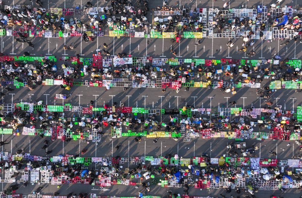 江苏东海：“水晶大集”引客来(图2)