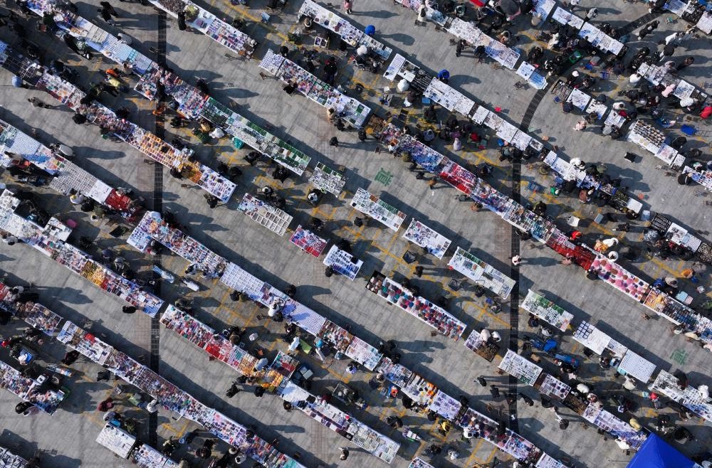 江苏东海：“水晶大集”引客来(图3)