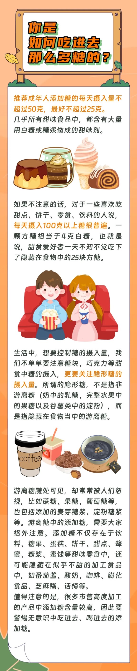 为何我们不知不觉吃下那么多糖？丨吃出健康来(图1)