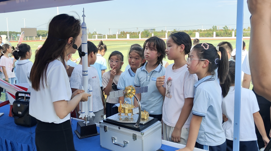 全国首个科普月金安区主场活动来袭 六安航天科普基地受邀助力科普(图5)