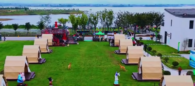 龙阳镇环湖路串联十村 绘就乡村振兴新画卷