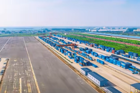 沈阳中欧班列开行突破2230列 构筑东北亚跨境物流枢纽(图1)