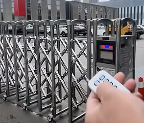 小区道闸安全隐患显现，万能遥控器可随意开启(图1)